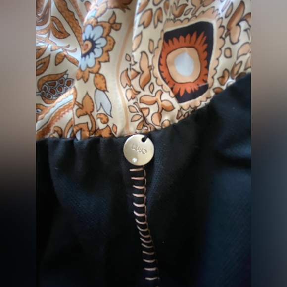 NWT LIU JO Silk Blouson Dress - Picture 9 of 11